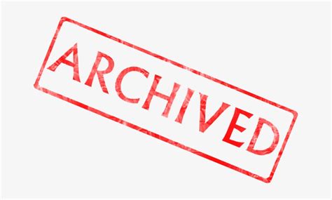 Archived .